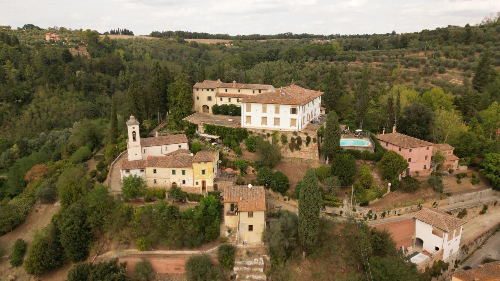 Castello Di Alica Leilighet Forcoli Eksteriør bilde